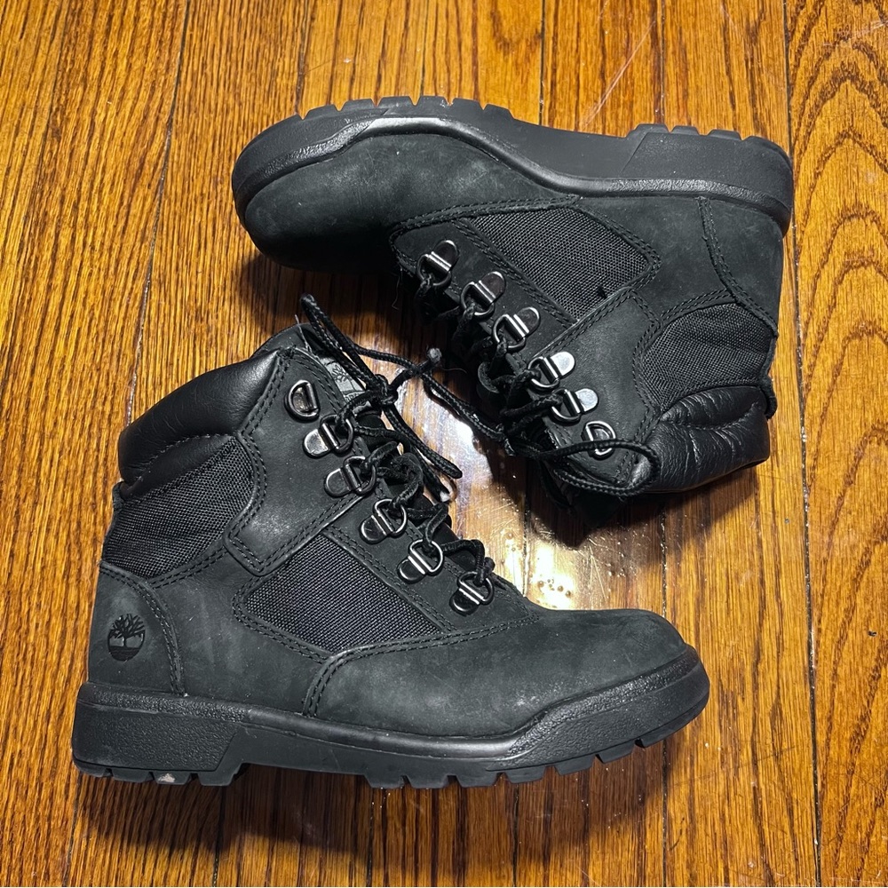 Timberland Youth's 3" Premium Field Boots Little Kid Black Size 1.5